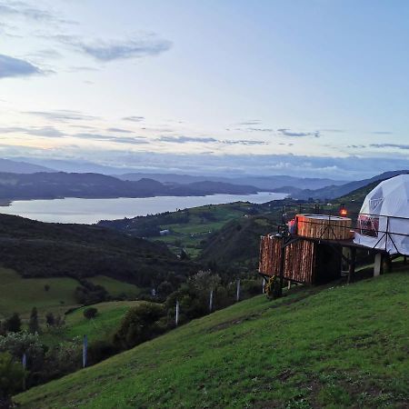 Glamping Guatavita Hills Hotel Kültér fotó