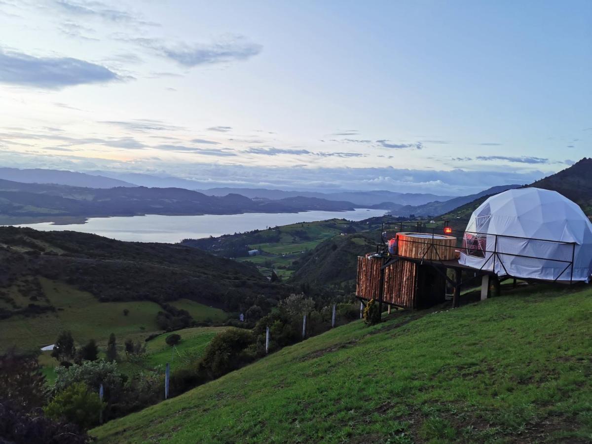 Glamping Guatavita Hills Hotel Kültér fotó
