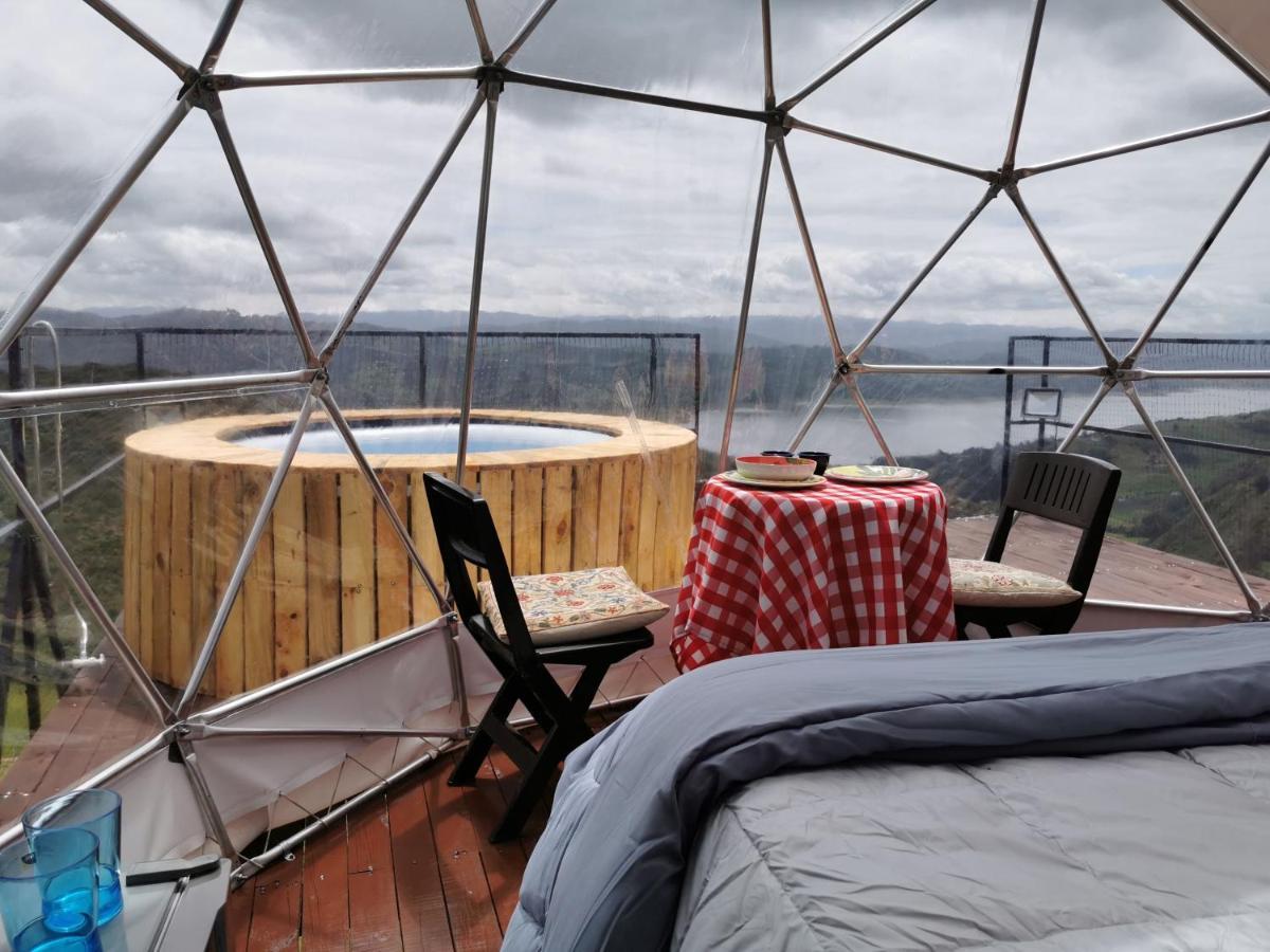 Glamping Guatavita Hills Hotel Kültér fotó