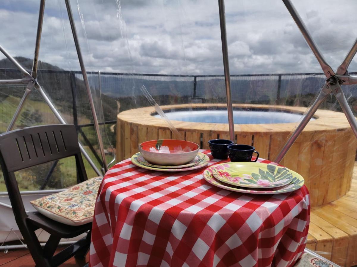 Glamping Guatavita Hills Hotel Kültér fotó