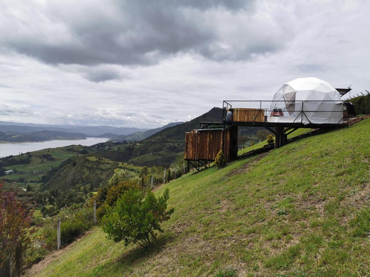 Glamping Guatavita Hills Hotel Kültér fotó