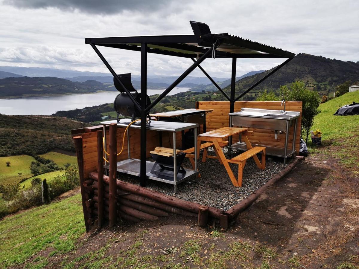 Glamping Guatavita Hills Hotel Kültér fotó