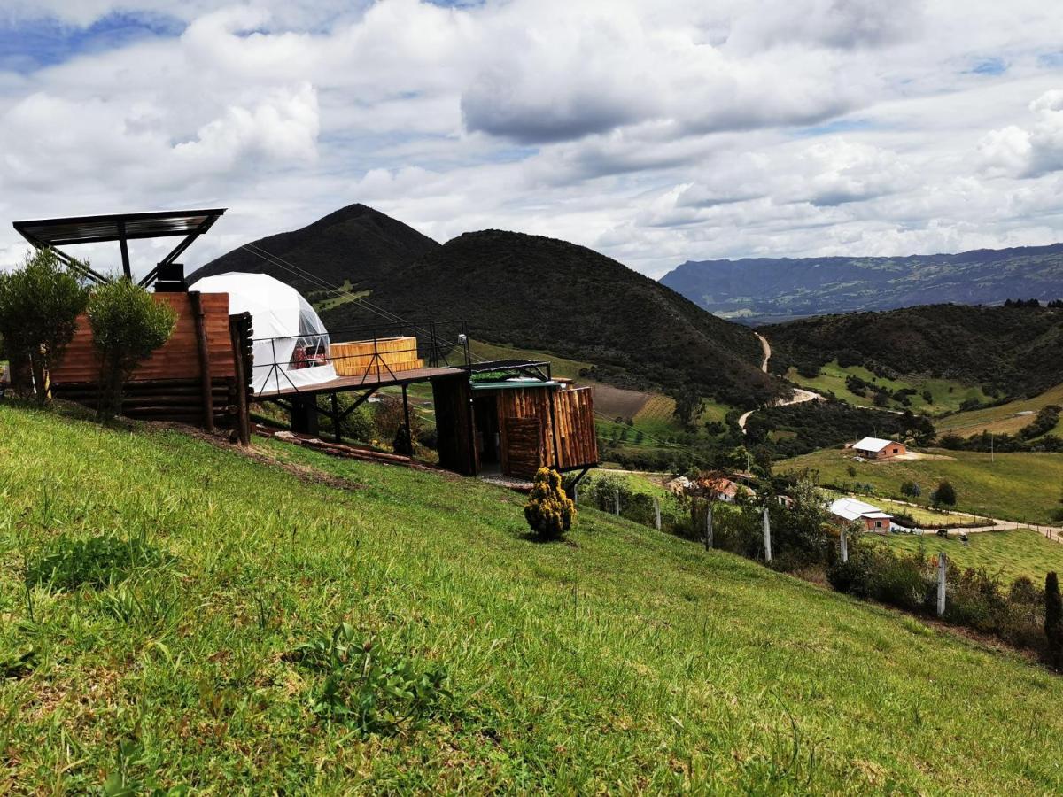 Glamping Guatavita Hills Hotel Kültér fotó