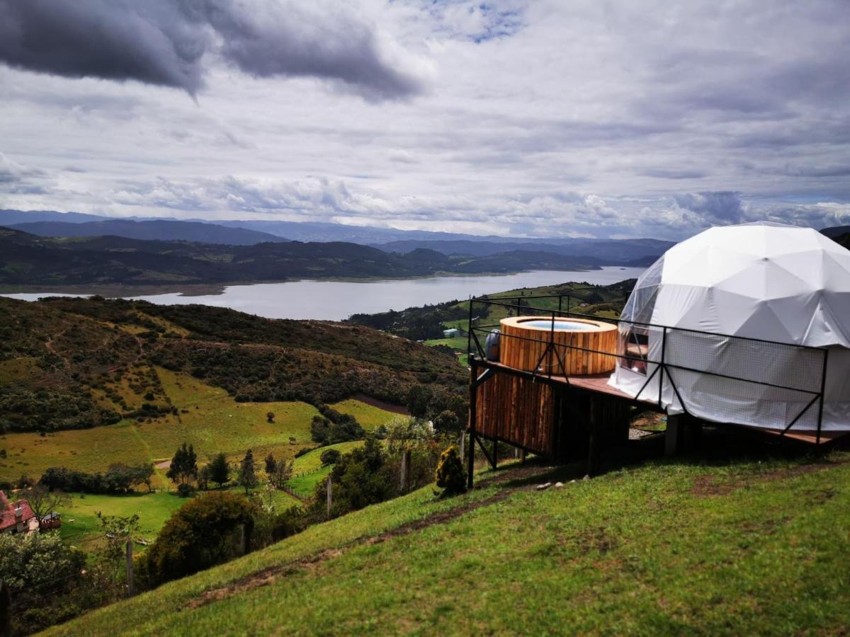 Glamping Guatavita Hills Hotel Kültér fotó